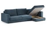 Диван угловой Ларсон 3М Nordic 78 сапфир - превью 3